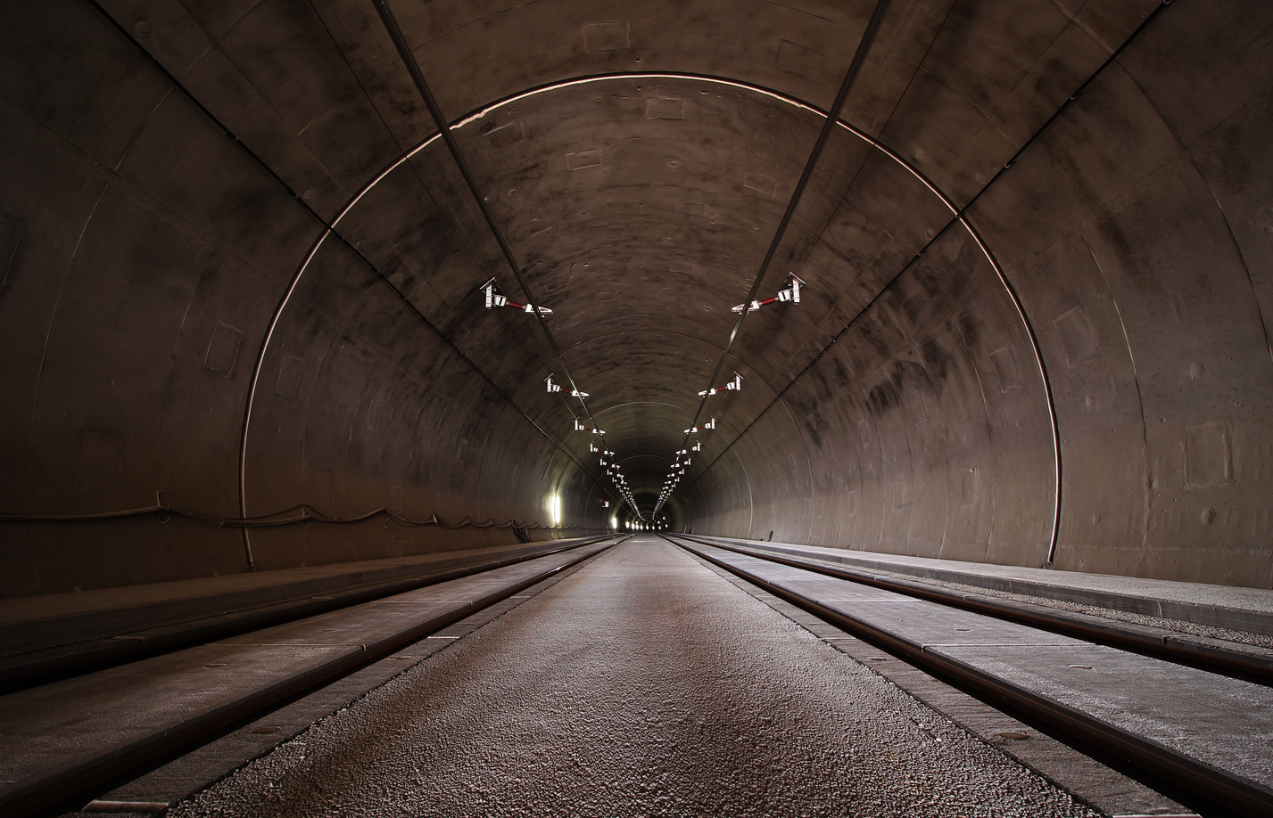 Long Concrete Tunnel